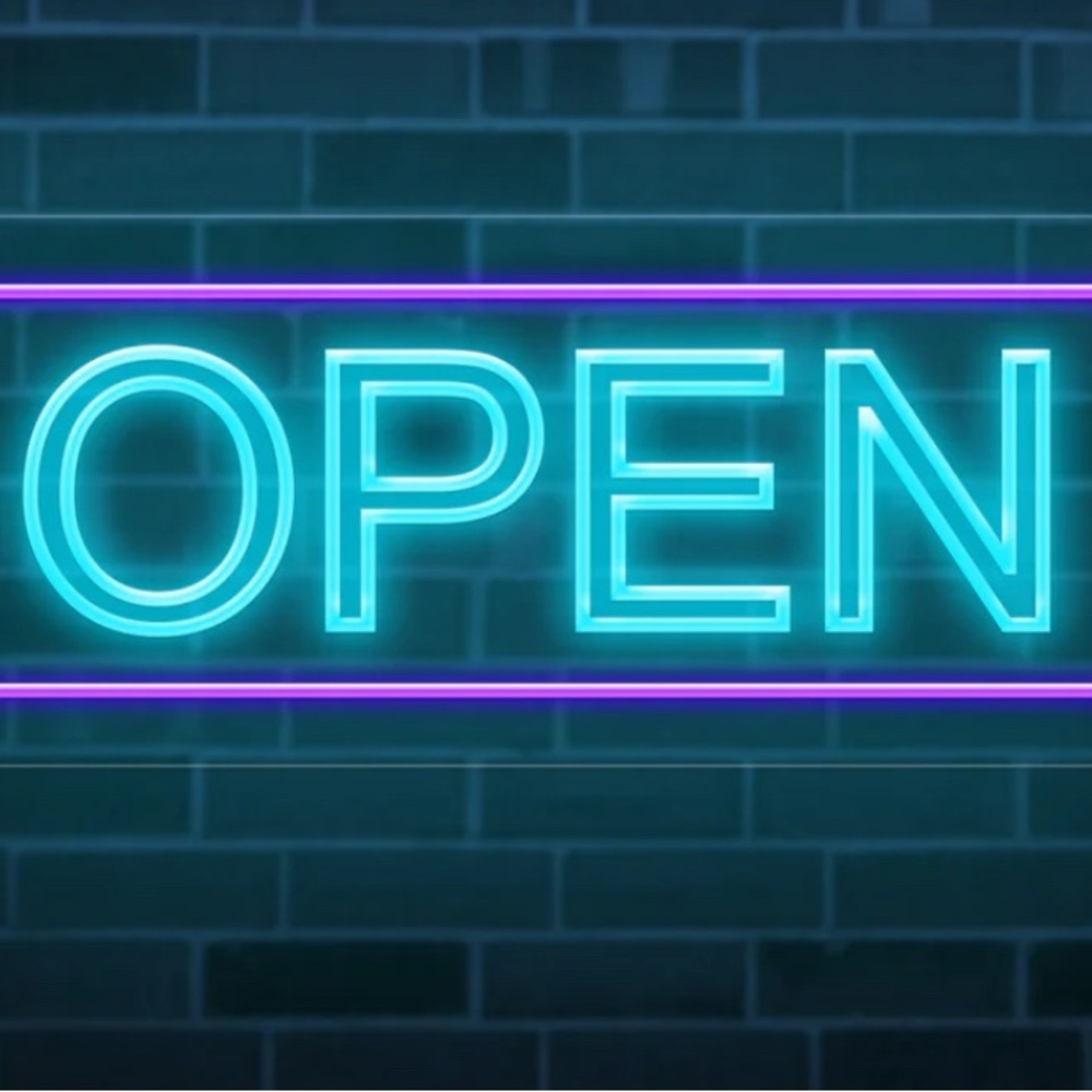 Closet Open with a few items!